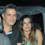 Alejandro Sanz y su mujer Raquel Perera