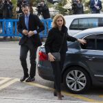 La Infanta Cristina, junto a su marido, Iñaki Urdangarin