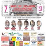 Cartel del I Tentadero público benéfico que realiza Valdemoro