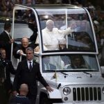 Vehículo usado por el Papa Francisco en Nueva York