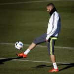El delantero francés Karim Benzema