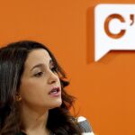 La líder de Ciudadanos en Cataluña, Inés Arrimadas en una imagen de la semana pasada