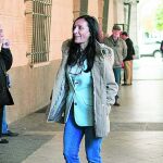 La jueza María Núñez, ayer, en los juzgados de Sevilla
