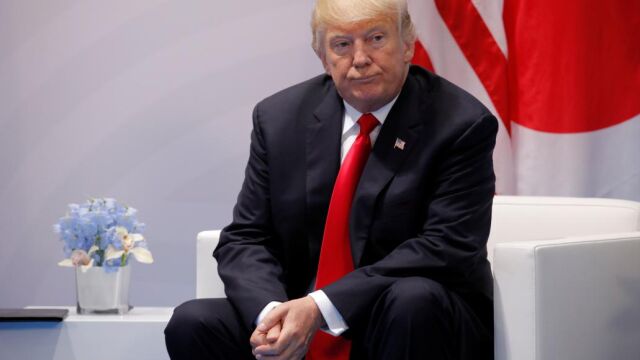 El Presidente Donald Trump en una foto de archivo/REUTERS
