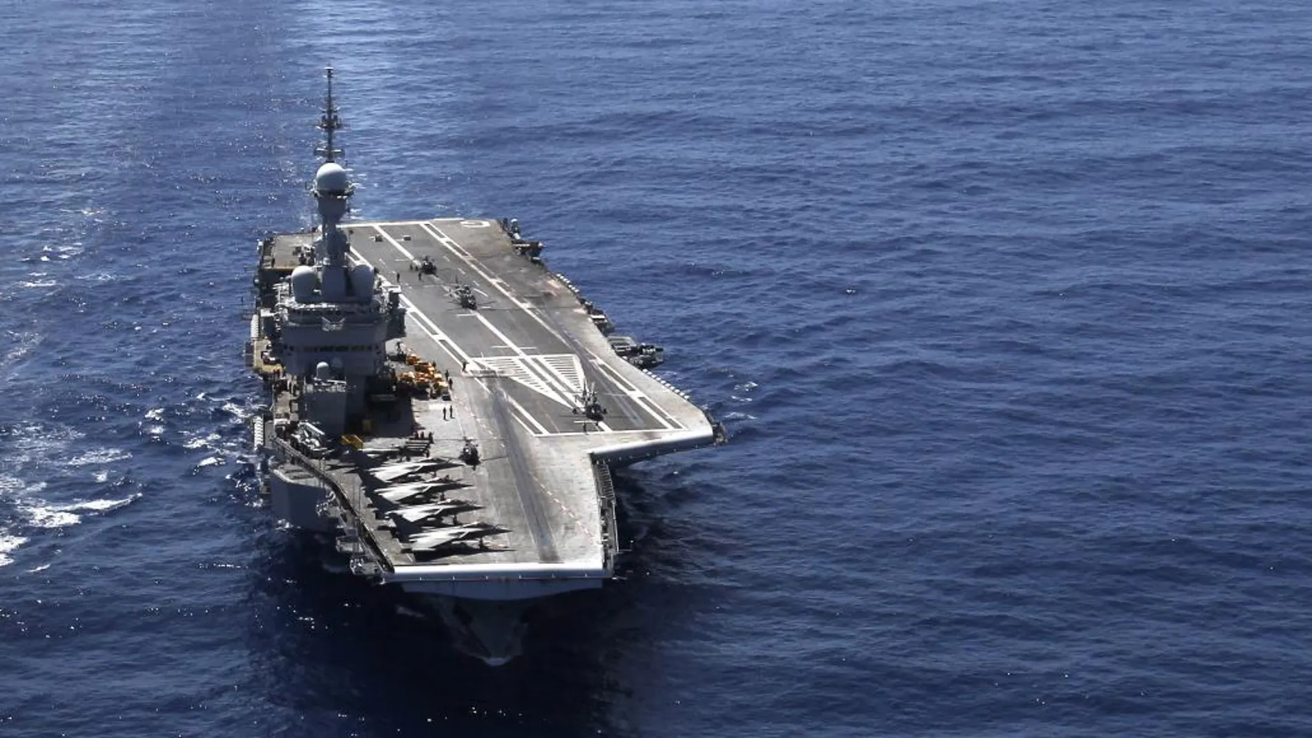Los yihadistas citan lo ocurrido en el portaaviones Charles de Gaulle como una prueba de la "voluntad de Alá" de castigar a sus enemigos