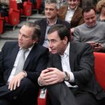 El exsecretario general del Partido Socialista de Madrid Tomás Gómez y el concejal Antonio Miguel Carmona