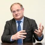 El representante de la Asociación de Perjudicados de Entidades Financieras en Castilla y León, Carlos Martín