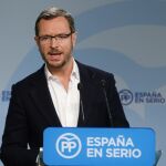 El vicesecretario de Sectorial del PP, Javier Maroto