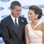 Banderas y Longoria, en la gala de Marbella de 2011