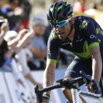El corredor español Alejandro Valverde (Movistar)