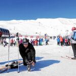La temporada de esquí empezó con buen pie, debido a la cantidad de nieve, y acabará también bien