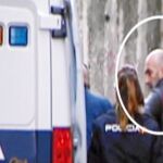 Ernesto Colman, en el momento de su detención