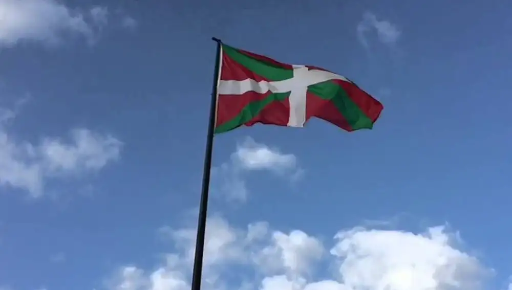 La Ikurriña, bandera oficial del País Vasco
