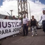 Josefa Hernández a su llegada al centro penitenciario de Tahíche (Lanzarote