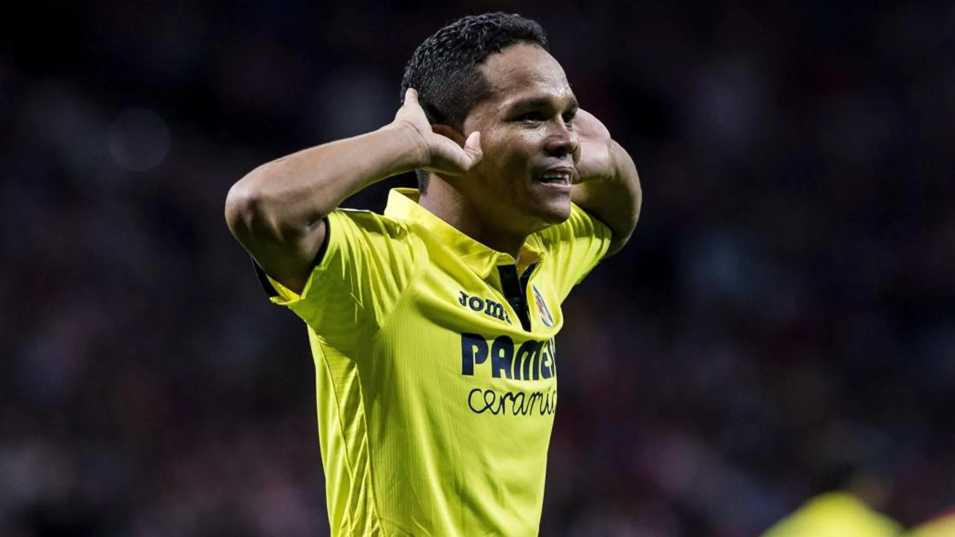 Carlos Bacca con el Villarreal. EFE / Rodrigo Jimenez.