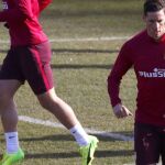 El delantero rojiblanco