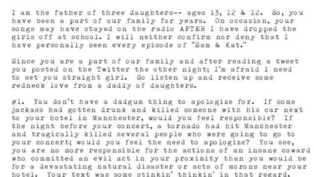 Carta abierta del padre de las niñas en Twitter