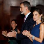 Los Reyes durante el tradicional concierto de los Premios Princesa de Asturias/Efe