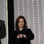 Soraya Sáenz de Santamaría, en el debate