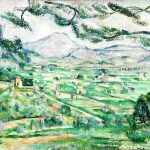 Tesoros. Arriba, un óleo de Cézanne