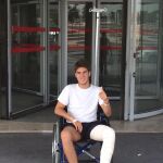 El novillero abandona el Hospital Rey Juan Carlos de Móstoles