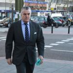 El extesorero del PP, Luis Bárcenas, acude al juzgado número 32 de Madrid a declarar por el borrado de los ordenadores