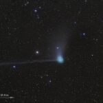 Paso del cometa «Catalina» (C/2013 US10) por el cielo del Observatorio del Teide en su perigeo el 17 de enero de 2016