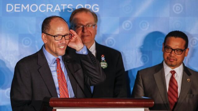 Tom Perez tras conocer su victoria