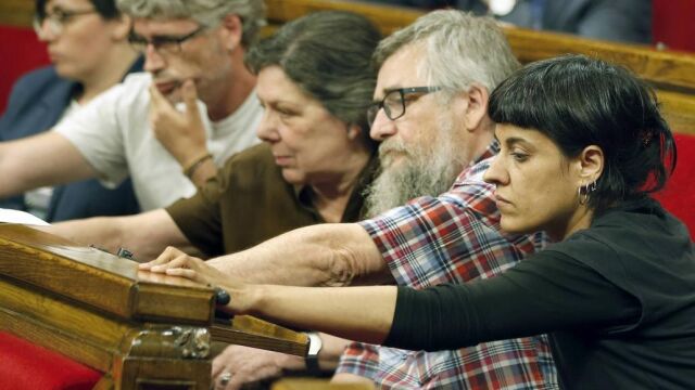 Los diputados de la CUP votaron en contra de los presupuestos de la Generalitat