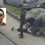 La Policía detiene a un sospechoso durante la operación en la que ha sido arrestado Mohamed Abrini