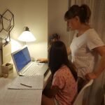 Ana explica que la pequeña Claudia estudiaba todo el día y su esfuerzo no se correspondía con la nota que después recibía