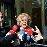 La alcaldesa de Madrid, Manuela Carmena