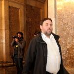 El presidente de ERC, Oriol Junqueras