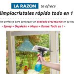 El limpiacristales rápido todo en 1