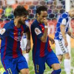 Neymar, en un momento del encuentro