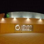 Imagen exterior de la plaza de toros Arnedo Arena