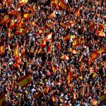Manifestación bajo el lema "Todos somos Cataluña"/REUTERS