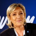 La líder del Frente Nacional francés, Marine Le Pen