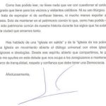 De tú a tú con Francisco. El alcalde de Zaragoza tutea al Papa e incluso hace referencia a una misiva que Francisco envió. Esa carta iba dirigida a todos los alcaldes que asistieron al encuentro en Roma en diciembre
