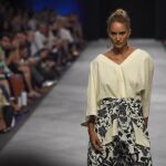 Alba Carrillo durante el desfile