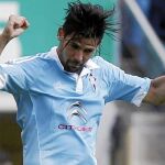 Nolito celebra un gol esta temporada