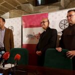 El delegado diocesano para el Año Teresiano, Jorge Zazo, presenta los actos del Año Teresiano junto a Héctor Palencia y David Jimenez