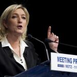 La líder del partido ultraderechista Frente Nacional, Marine Le Pen