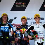 Brad Binder se adjudicó la primera victoria de su carrera deportiva