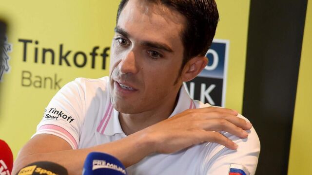 El ciclista español Alberto Contador