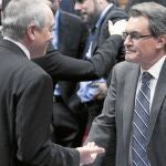 Mas aceptó en su día la propuesta de Navarro de celebrar una cumbre anticrisis