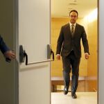El ex portavoz del PSOE, Antonio Hernando, en el Congreso de los Diputados
