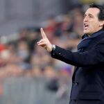 El entrenador del París Saint-Germain, Unai Emery