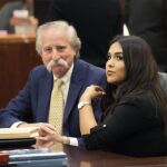 La profesora, Alexandria Vera durante el juicio