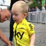 El hijo de Chris Froome.